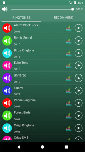 اسکرین شات 3 برنامه Loud Ringtones