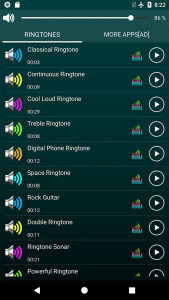 اسکرین شات 2 برنامه Loud Phone Ringtones