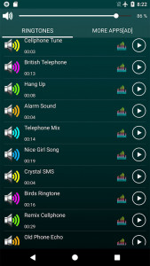 اسکرین شات 3 برنامه Loud Phone Ringtones