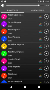 اسکرین شات 2 برنامه Nice Ringtones