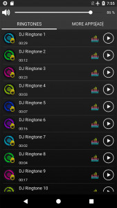 اسکرین شات 2 برنامه Loud DJ Ringtones