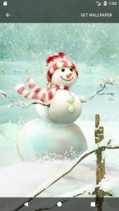 اسکرین شات 6 برنامه Christmas Ringtones Wallpapers