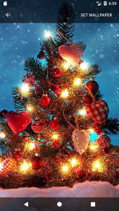 اسکرین شات 5 برنامه Christmas Ringtones Wallpapers