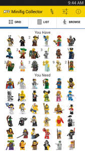اسکرین شات برنامه Minifig Collector for LEGO® 1