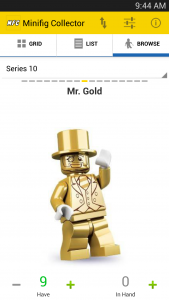 اسکرین شات برنامه Minifig Collector for LEGO® 3