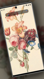 اسکرین شات برنامه Flower wallpapers for Girls 4