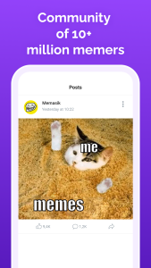 اسکرین شات 5 برنامه Memasik - Meme Maker