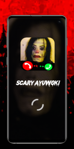 اسکرین شات برنامه Ayuwoki Scary Video Call 3 AM 4