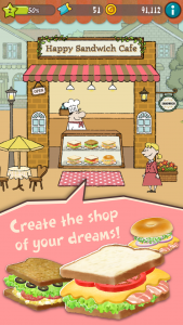 اسکرین شات بازی Happy Sandwich Cafe 1