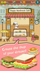 اسکرین شات 1 بازی Happy Sandwich Cafe