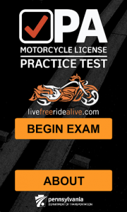 اسکرین شات برنامه PA Motorcycle Practice Test 1