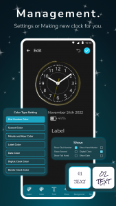 اسکرین شات برنامه Digital Clock: Night Clock 5