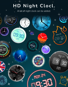 اسکرین شات برنامه Digital Clock: Night Clock 2