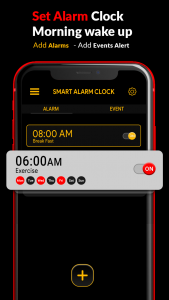 اسکرین شات برنامه Alarm Clock: Smart Night Watch 7
