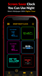 اسکرین شات برنامه Alarm Clock: Smart Night Watch 6