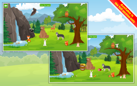 اسکرین شات بازی Kids Learn about Animals Lite 6