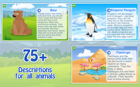 اسکرین شات بازی Kids Learn about Animals Lite 4