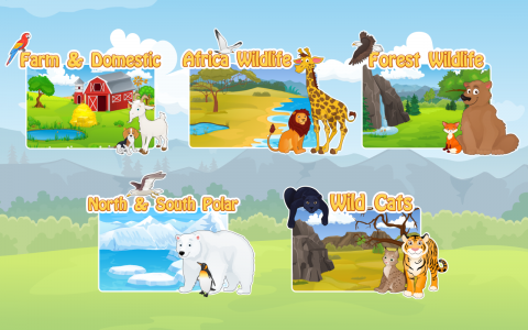 اسکرین شات بازی Kids Learn about Animals Lite 2