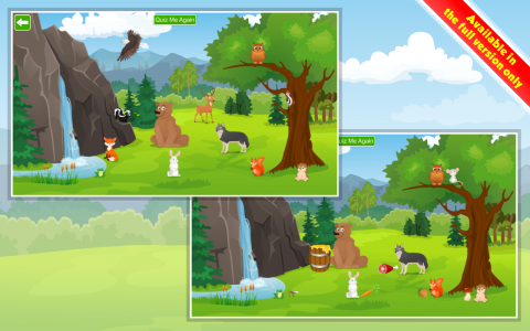 اسکرین شات 6 بازی Kids Learn about Animals Lite