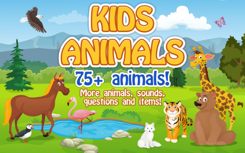 اسکرین شات بازی Kids Learn about Animals Lite 1