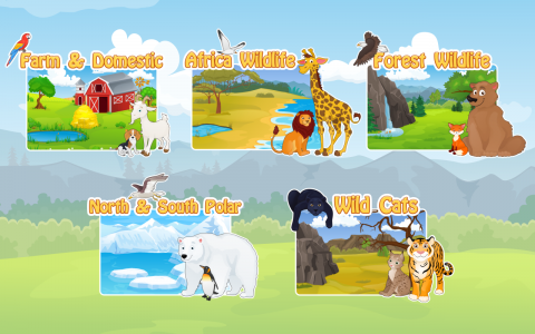 اسکرین شات 2 بازی Kids Learn about Animals Lite