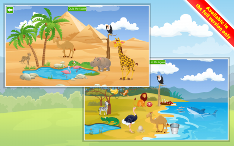 اسکرین شات بازی Kids Learn about Animals Lite 7