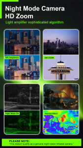 اسکرین شات 2 برنامه Night Mode Camera HD Zoom