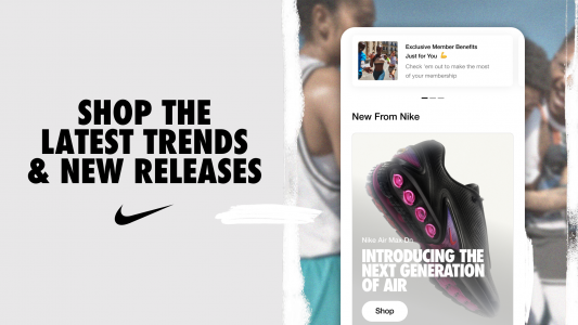 اسکرین شات برنامه Nike: Shoes, Apparel & Stories 1
