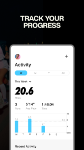 اسکرین شات 2 برنامه Nike Run Club - Running Coach