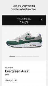 اسکرین شات 3 برنامه Nike SNKRS: Shoes & Streetwear
