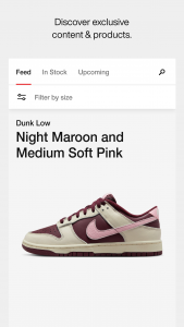 اسکرین شات 2 برنامه Nike SNKRS: Shoes & Streetwear