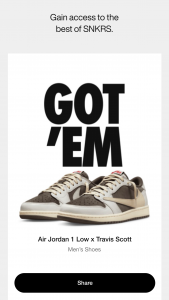 اسکرین شات 1 برنامه Nike SNKRS: Shoes & Streetwear