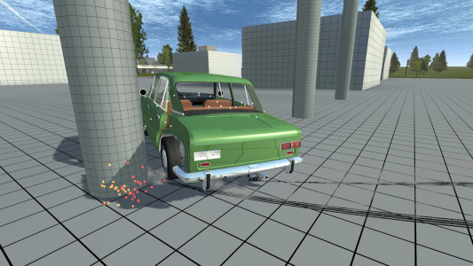اسکرین شات 1 بازی Simple Car Crash Physics Sim