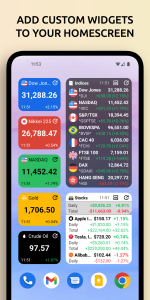 اسکرین شات برنامه Stock Market Live - Stoxy 4