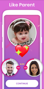اسکرین شات برنامه Baby Generator: Baby Maker App 4