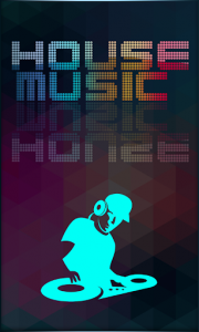 اسکرین شات برنامه House Music Radio App 1