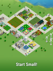 اسکرین شات بازی Bit City - Pocket Town Planner 1