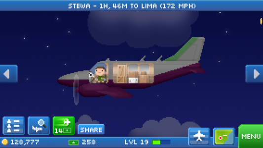 اسکرین شات بازی Pocket Planes: Airline Tycoon 4