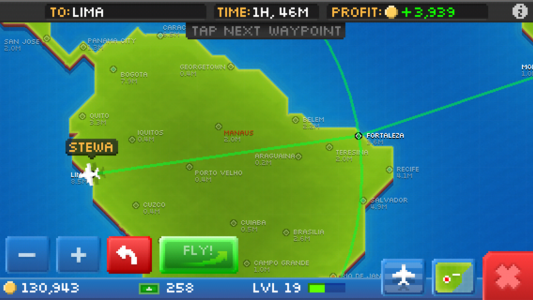 اسکرین شات بازی Pocket Planes: Airline Tycoon 2