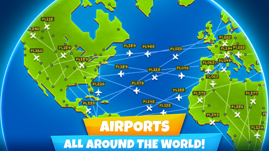 اسکرین شات 1 بازی Pocket Planes: Airline Tycoon