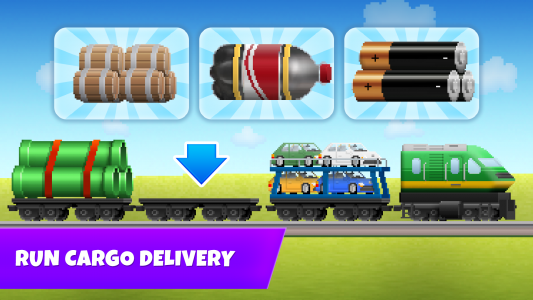 اسکرین شات بازی Pocket Trains: Railroad Tycoon 4