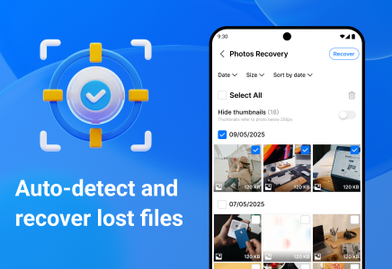 اسکرین شات 2 برنامه All Recovery - Photos, Videos