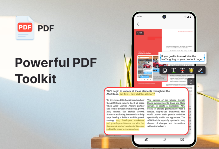 اسکرین شات 1 برنامه All Document Reader & Viewer