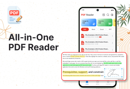 اسکرین شات 1 برنامه All PDF Reader & PDF Viewer