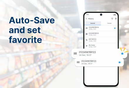 اسکرین شات 5 برنامه QR Code & Barcode Scanner