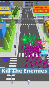 اسکرین شات بازی Crowd Run Count Blob Master City Join Clash Run 3d 1
