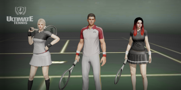 اسکرین شات بازی Ultimate Tennis: 3D online sports game 1
