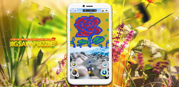 اسکرین شات بازی BubblePop - JigsawPuzzle 2