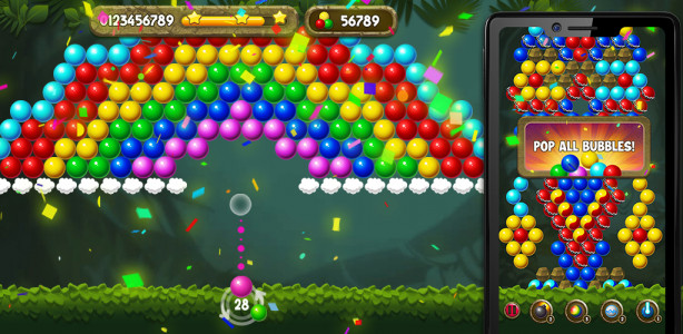 اسکرین شات بازی Bubble Shooter: Jungle POP 4