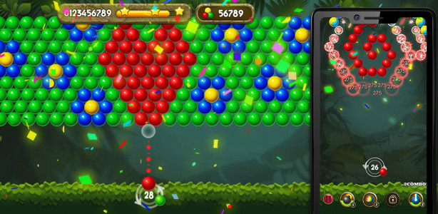 اسکرین شات بازی Bubble Shooter: Jungle POP 3